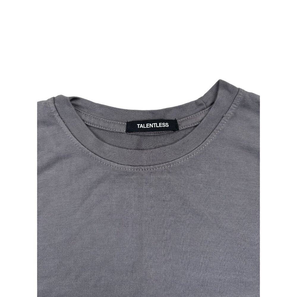 Talentless - Basic T-Shirt In Grey - image 2